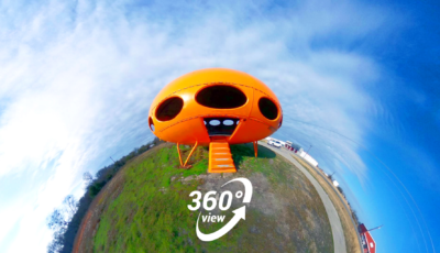 Abandoned Futuro House – Just For Fun 3D Model